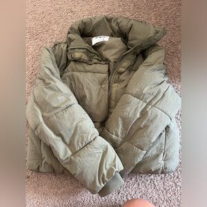 Zara short puffer jacket